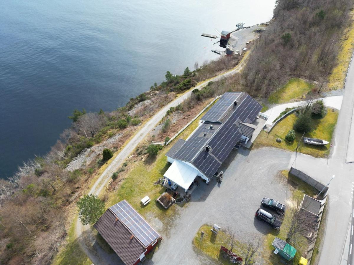 Langenuen Motel & Camping Stord Esterno foto