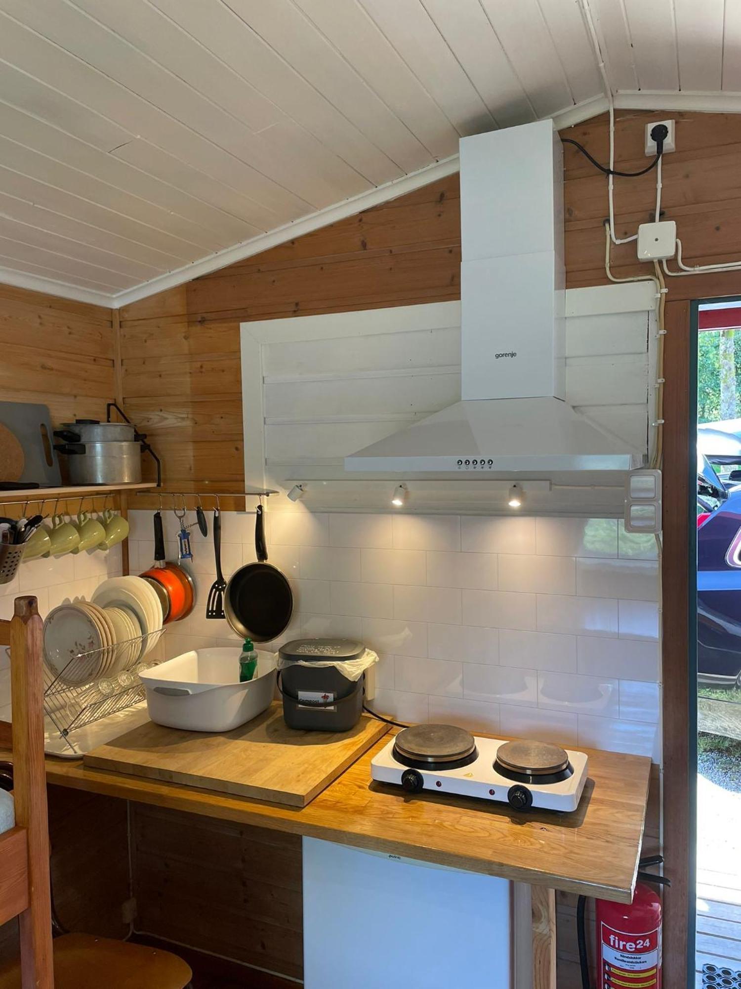 Langenuen Motel & Camping Stord Esterno foto