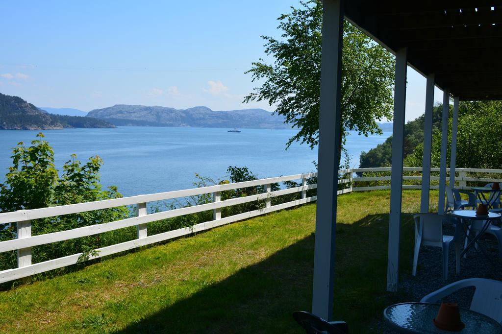 Langenuen Motel & Camping Stord Esterno foto